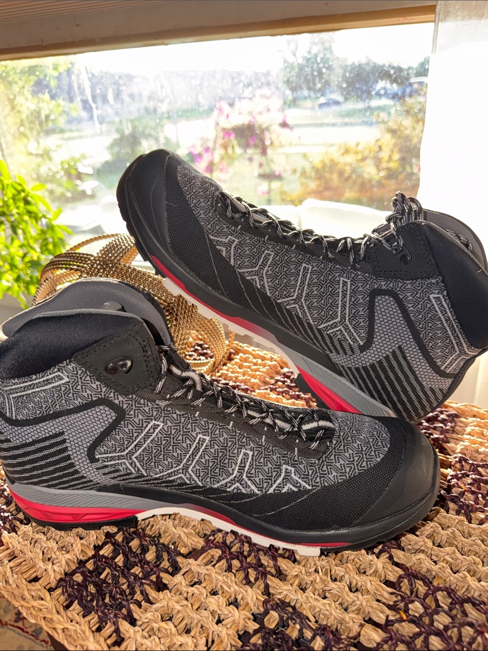 NEW Asolo Falcon Evo Jacquard GV Gore-Tex Hiking Boots Men's 10.5 Vibram Waterpr